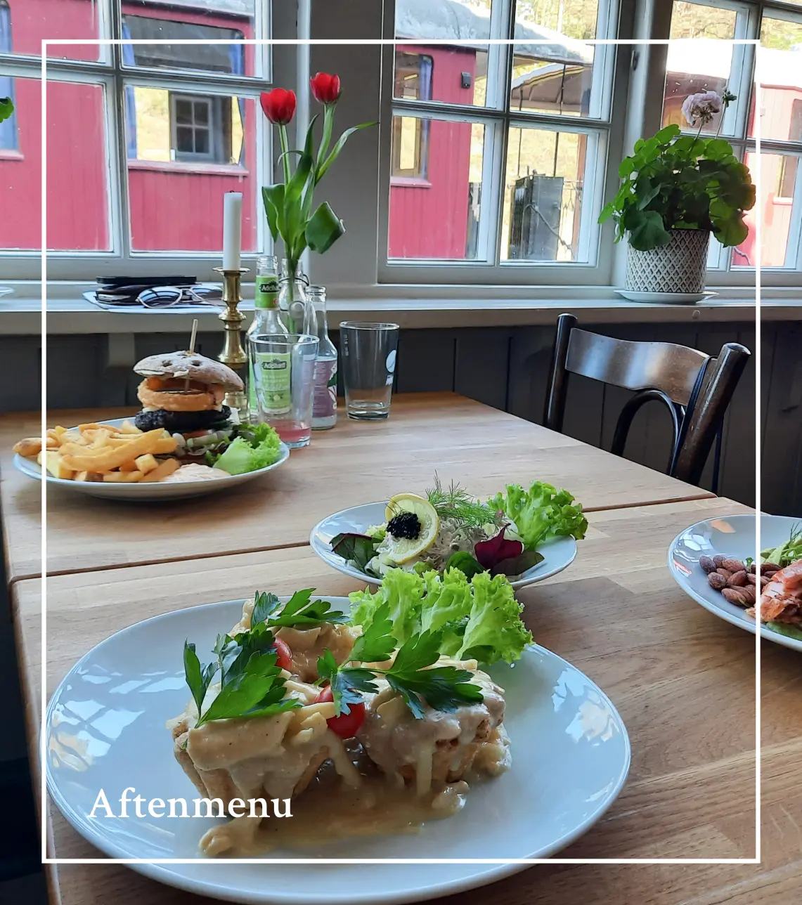 Aftenmenu